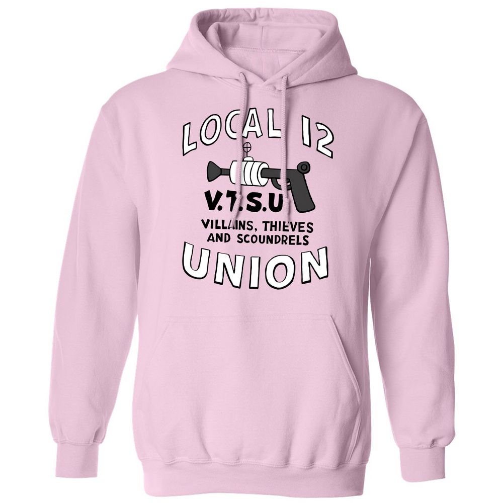 Classic Unisex Hoodie - BCQWRH6X - Light Pink - 3