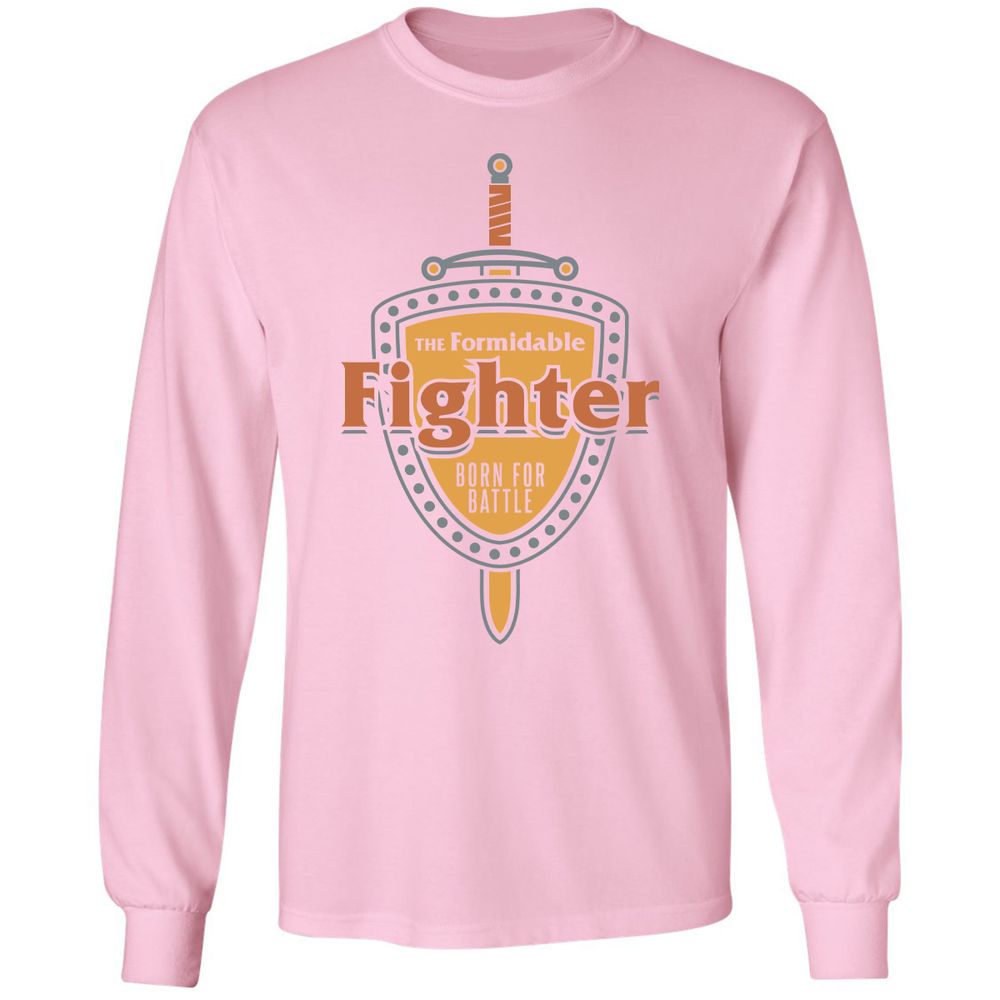 Long Sleeve T-Shirt - W56PUB9T - Light Pink - 3