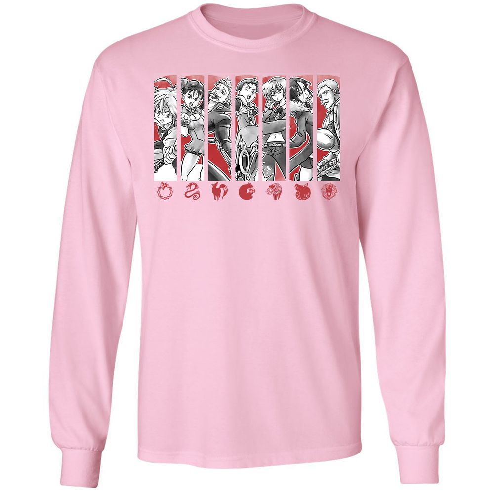 Long Sleeve T-Shirt - P81RMQZZ - Light Pink - 3