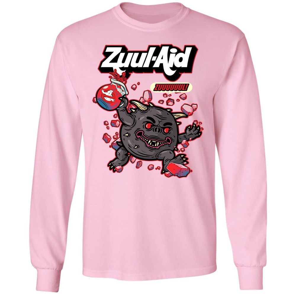 Long Sleeve T-Shirt - NCZSKVFL - Light Pink - 3