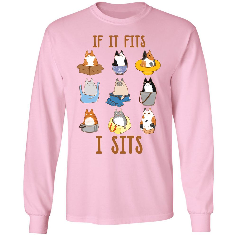 Long Sleeve T-Shirt - 3NYHD1FC - Light Pink - 3