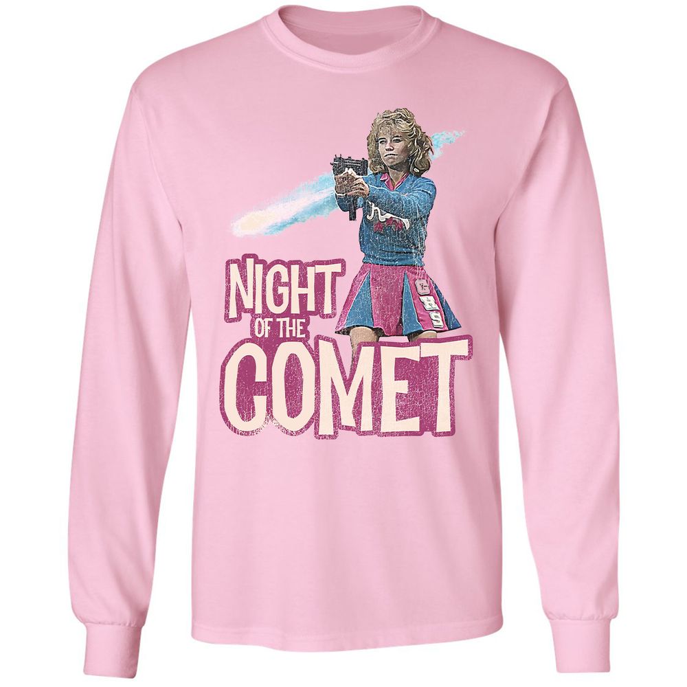 Long Sleeve T-Shirt - FF8ZLKJM - Light Pink - 3