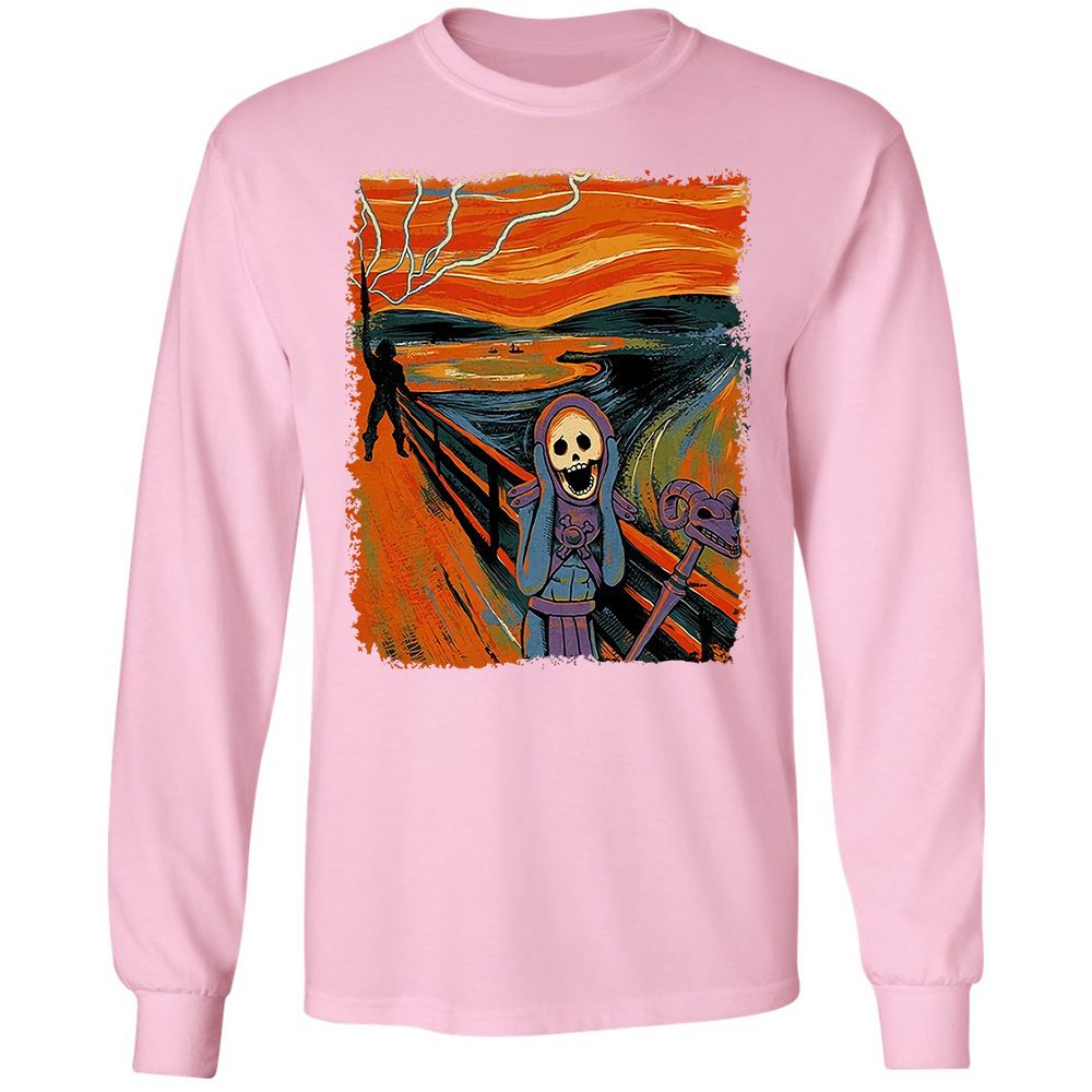 Long Sleeve T-Shirt - QTWS9E9F - Light Pink - 3