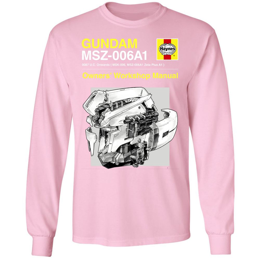 Long Sleeve T-Shirt - 1ZBQSUHL - Light Pink - 3