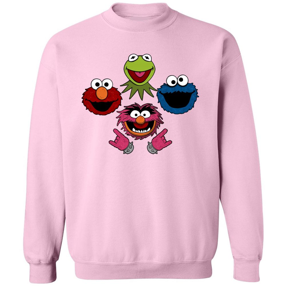 Classic Unisex Sweatshirt - HMNXMLK3 - Light Pink - 3