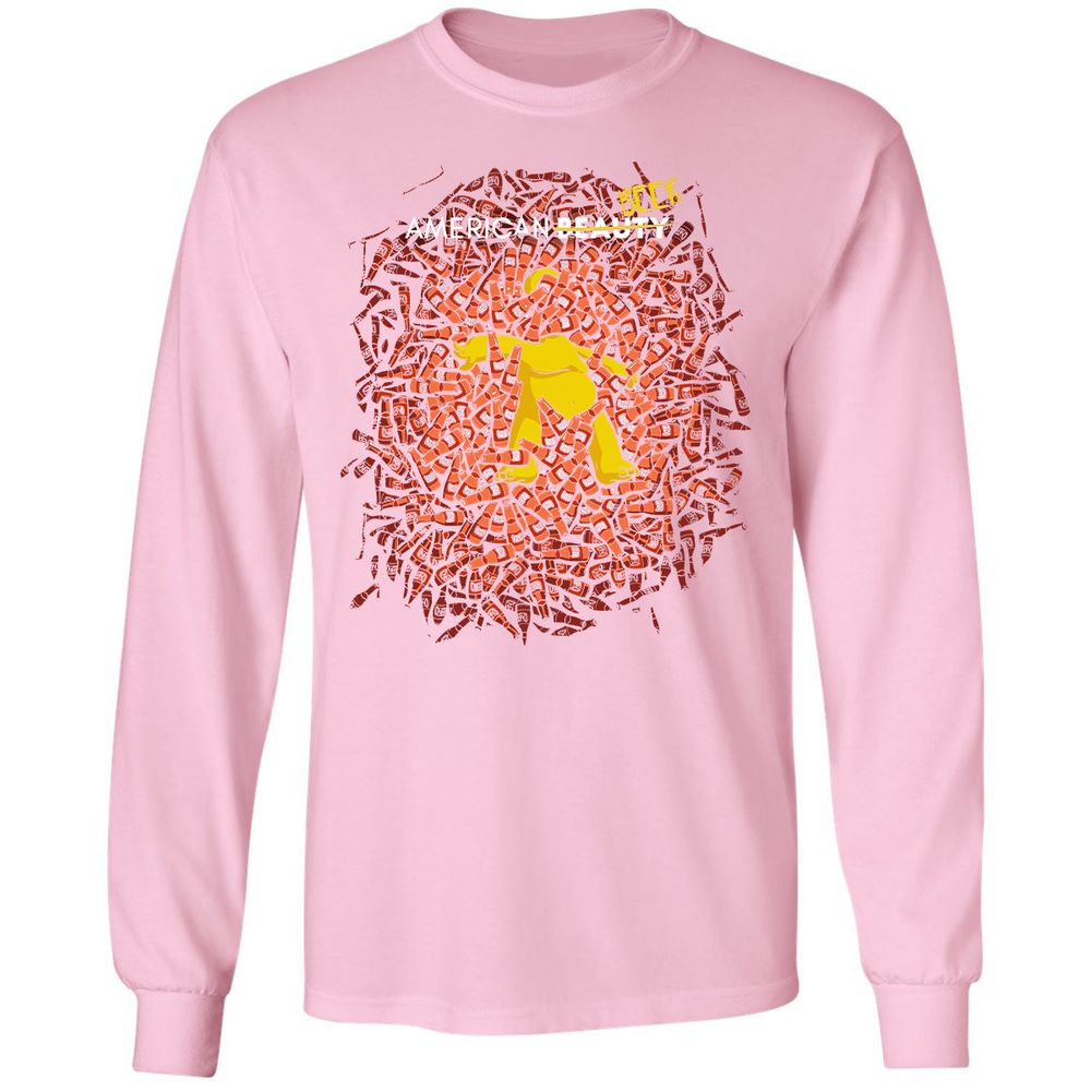 Long Sleeve T-Shirt - 9GGFJRUY - Light Pink - 3