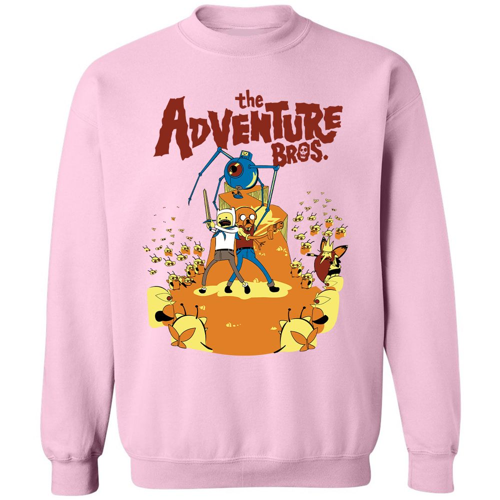 Classic Unisex Sweatshirt - Q4KNJW3Y - Light Pink - 3