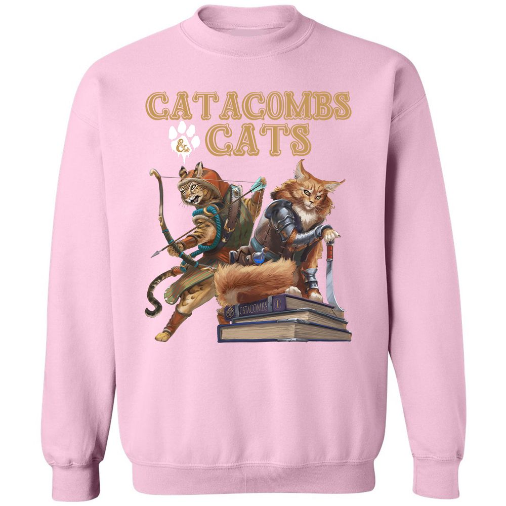 Classic Unisex Sweatshirt - HJKX4U7B - Light Pink - 3