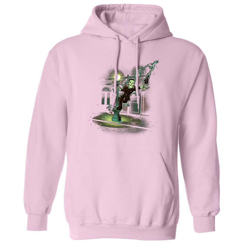 Classic Unisex Hoodie - WGD19528 - Light Pink - 3