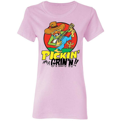 Pickin' and a Grinnin - Light Pink - 3