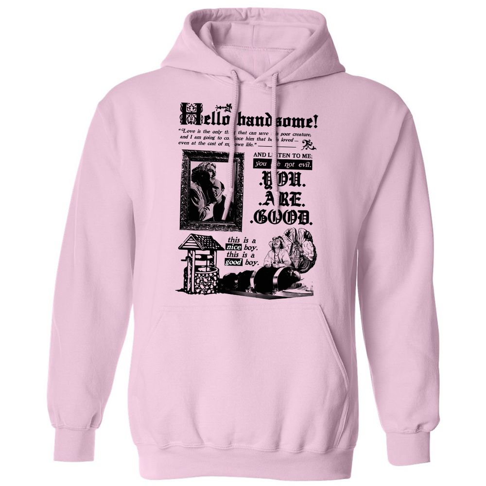 Classic Unisex Hoodie - JQGPN7ZX - Light Pink - 3
