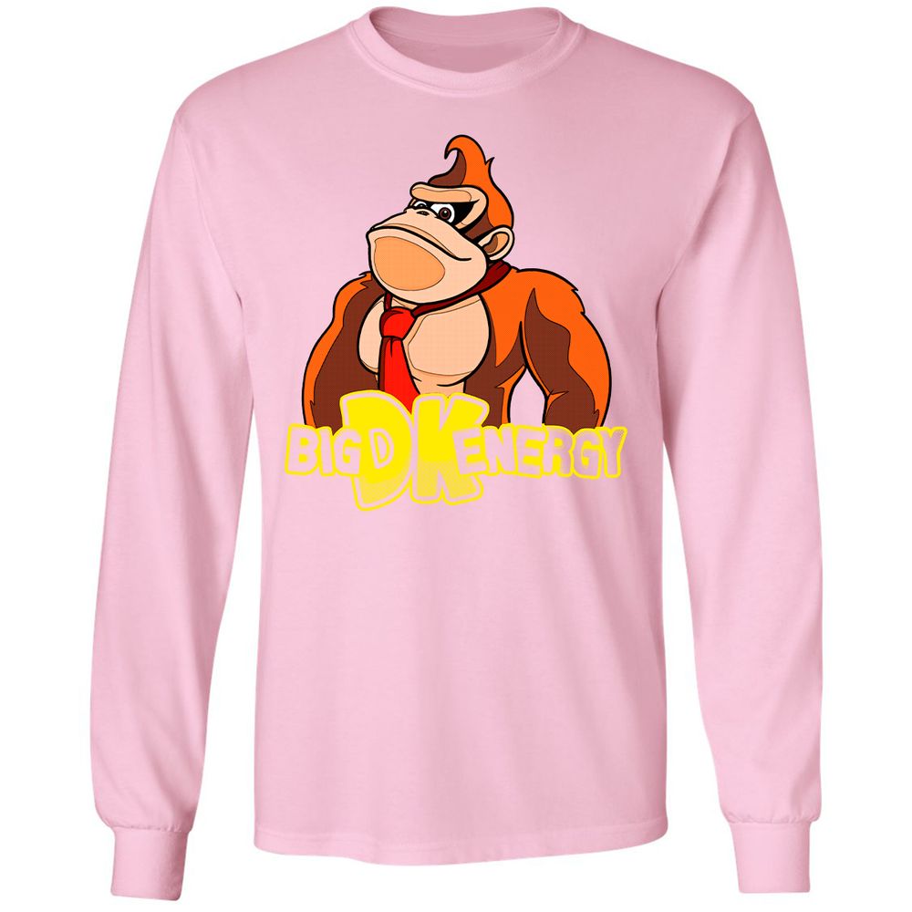 Long Sleeve T-Shirt - RKATDS9K - Light Pink - 3
