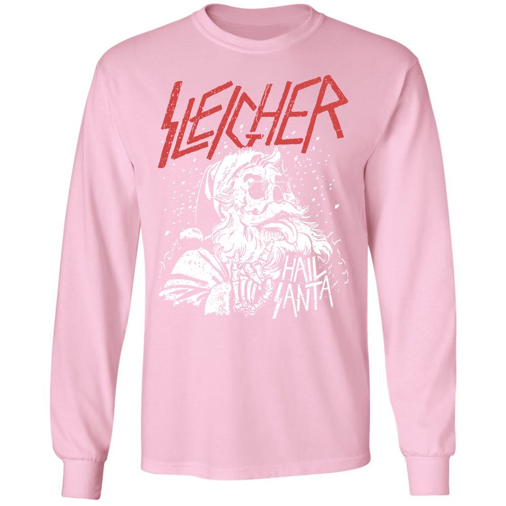 Long Sleeve T-Shirt - EWSMLXH4 - Light Pink - 3