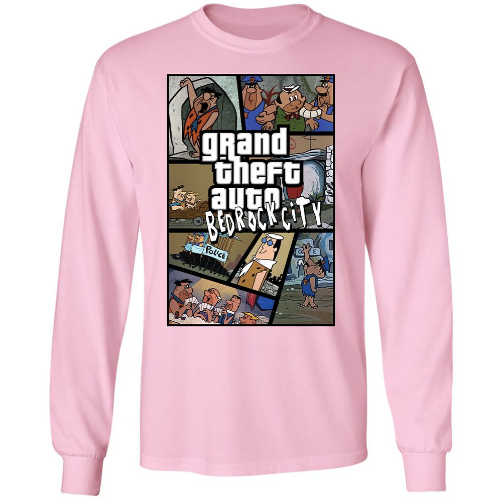 Long Sleeve T-Shirt - LGVG61VT - Light Pink - 3