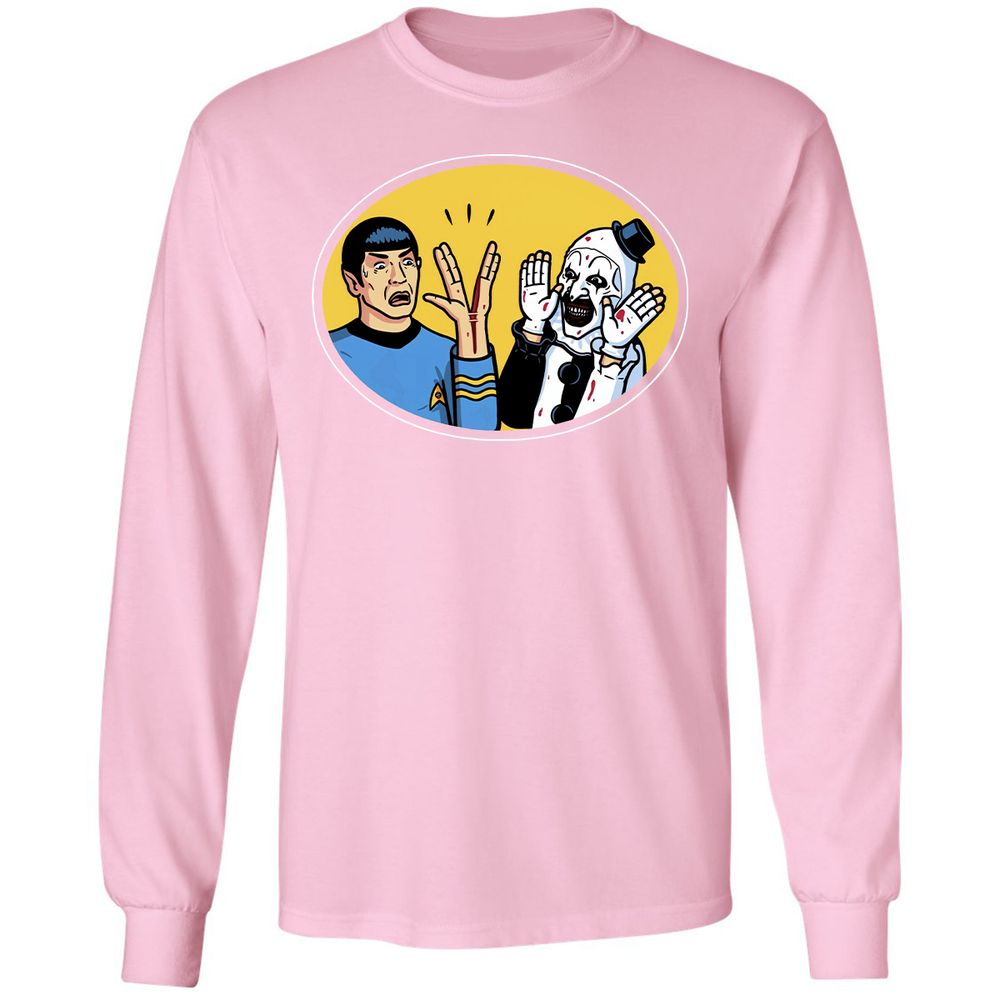 Long Sleeve T-Shirt - VJ56G9VU - Light Pink - 3