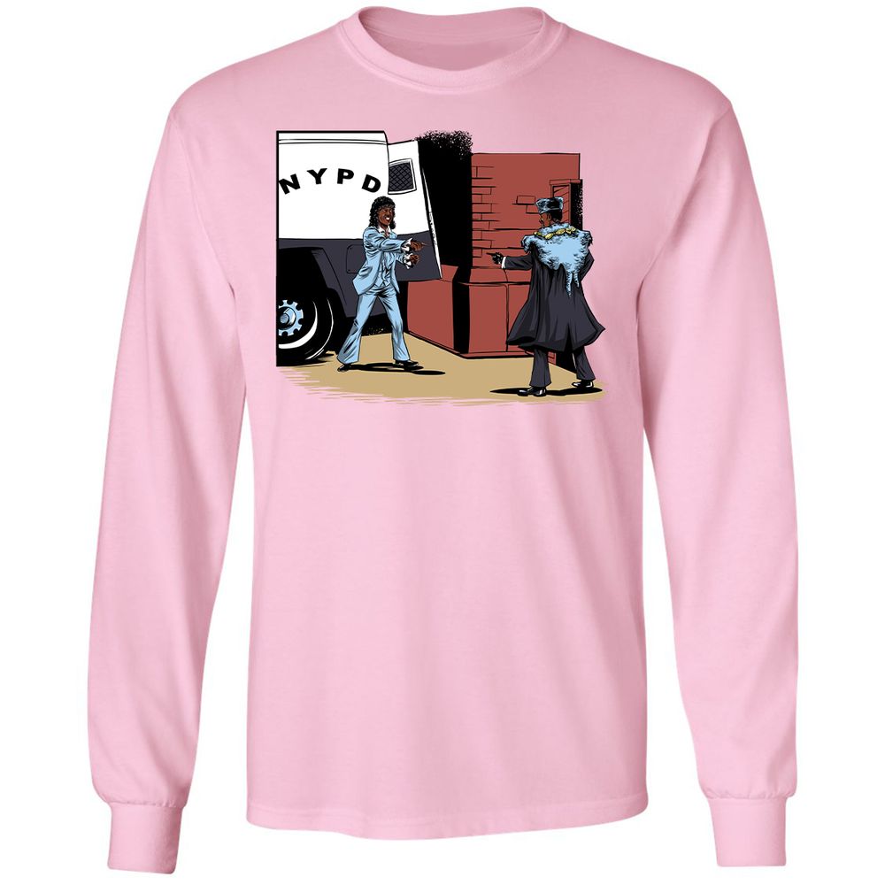 Long Sleeve T-Shirt - 8MY8S2XJ - Light Pink - 3