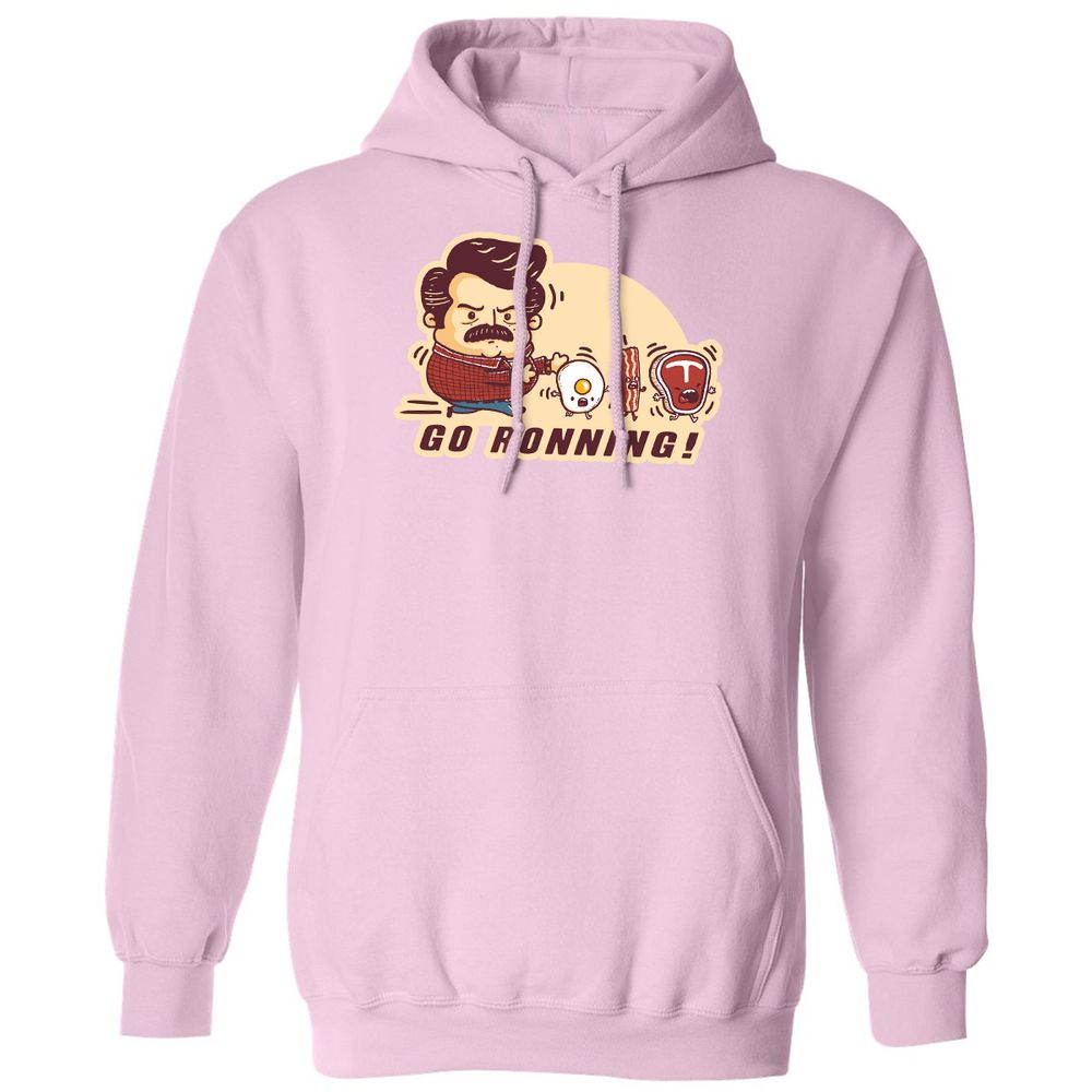 Classic Unisex Hoodie - TXY1T7CU - Light Pink - 3