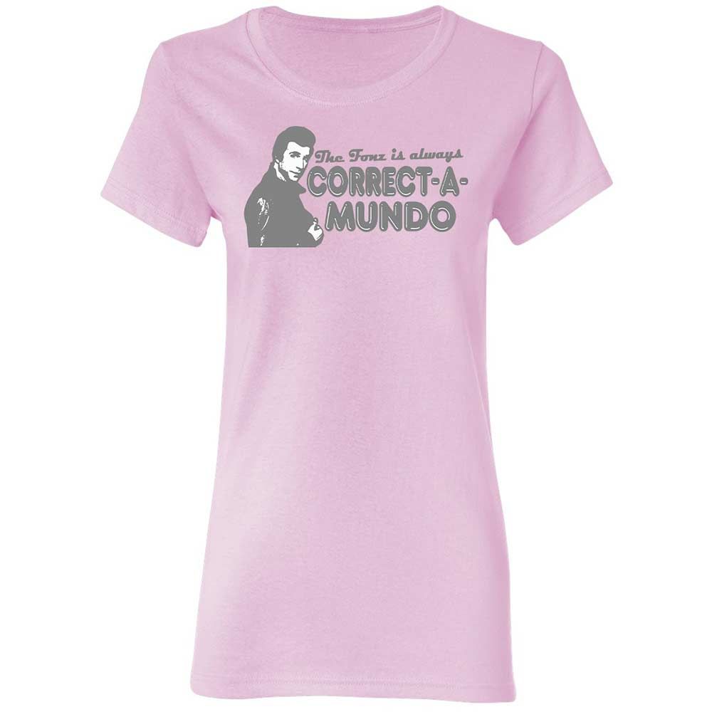 Women's T-Shirt - 7EJPZHB6 - Light Pink - 3