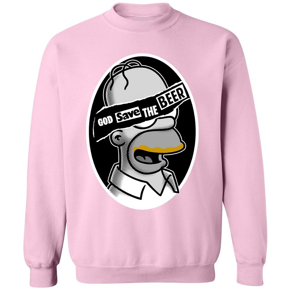 Classic Unisex Sweatshirt - G3NFZDVJ - Light Pink - 3