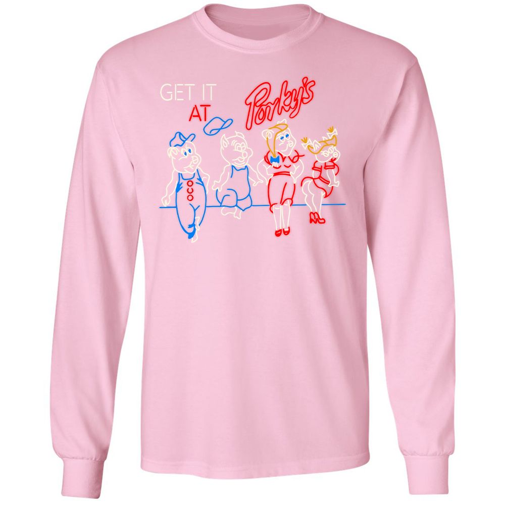 Long Sleeve T-Shirt - U4U141LD - Light Pink - 3