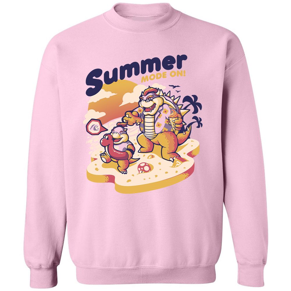 Classic Unisex Sweatshirt - LQ5SJX7B - Light Pink - 3
