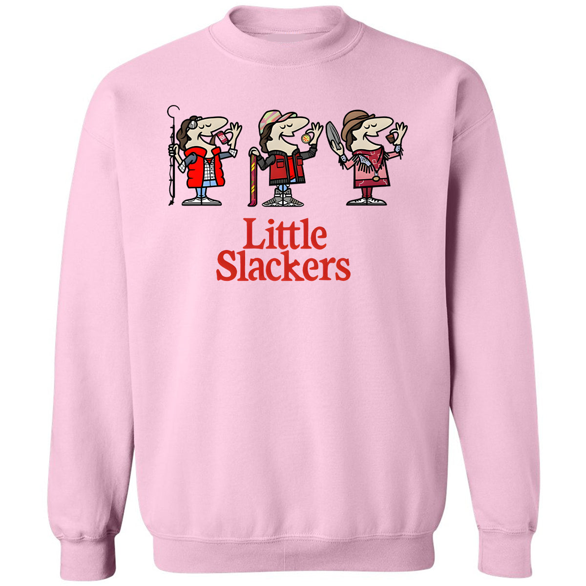 Classic Unisex Sweatshirt - XTGWYKP7 - Light Pink - 3