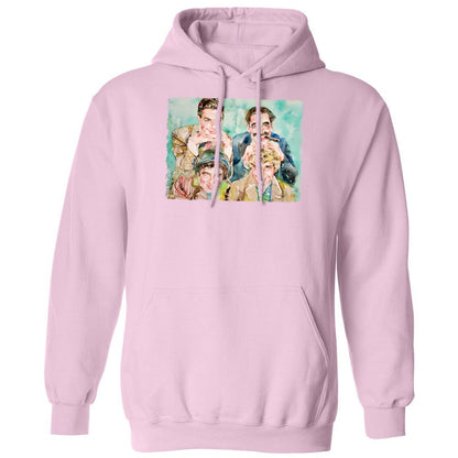 Classic Unisex Hoodie - 7P4SD1KK - Light Pink - 3
