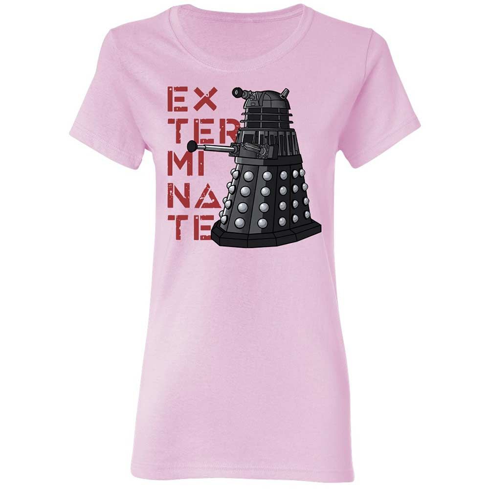 Dalek Exterminate - Light Pink - 3