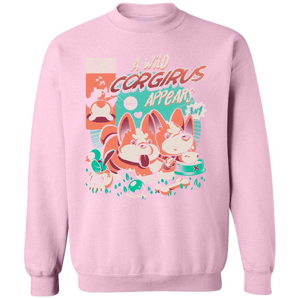 Classic Unisex Sweatshirt - 1JPQ74W9 - Light Pink - 3
