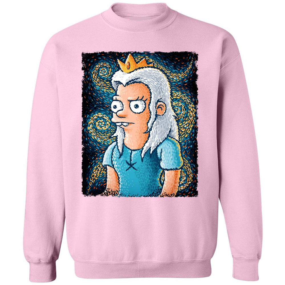 Classic Unisex Sweatshirt - Z2M7W8ZE - Light Pink - 3