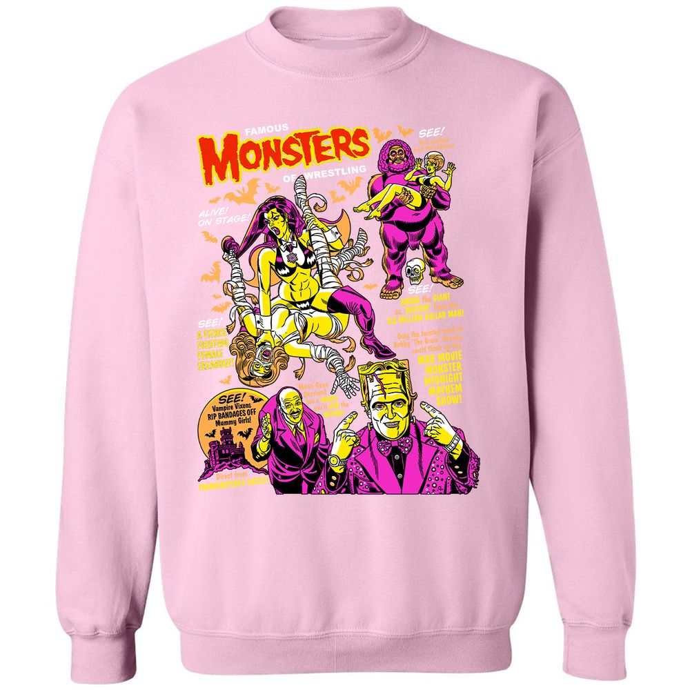 Classic Unisex Sweatshirt - RC7UXK3W - Light Pink - 3