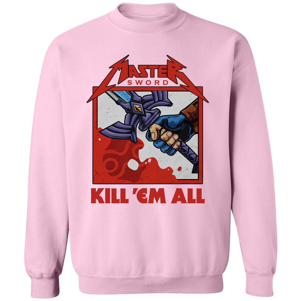 Classic Unisex Sweatshirt - EHMWB68A - Light Pink - 3