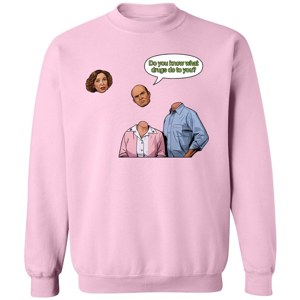 Classic Unisex Sweatshirt - BDKLPZC6 - Light Pink - 3