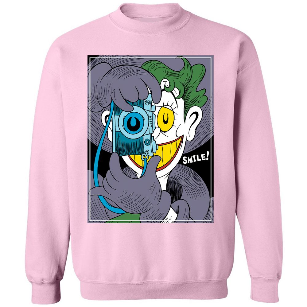 Classic Unisex Sweatshirt - ERYK36SR - Light Pink - 3