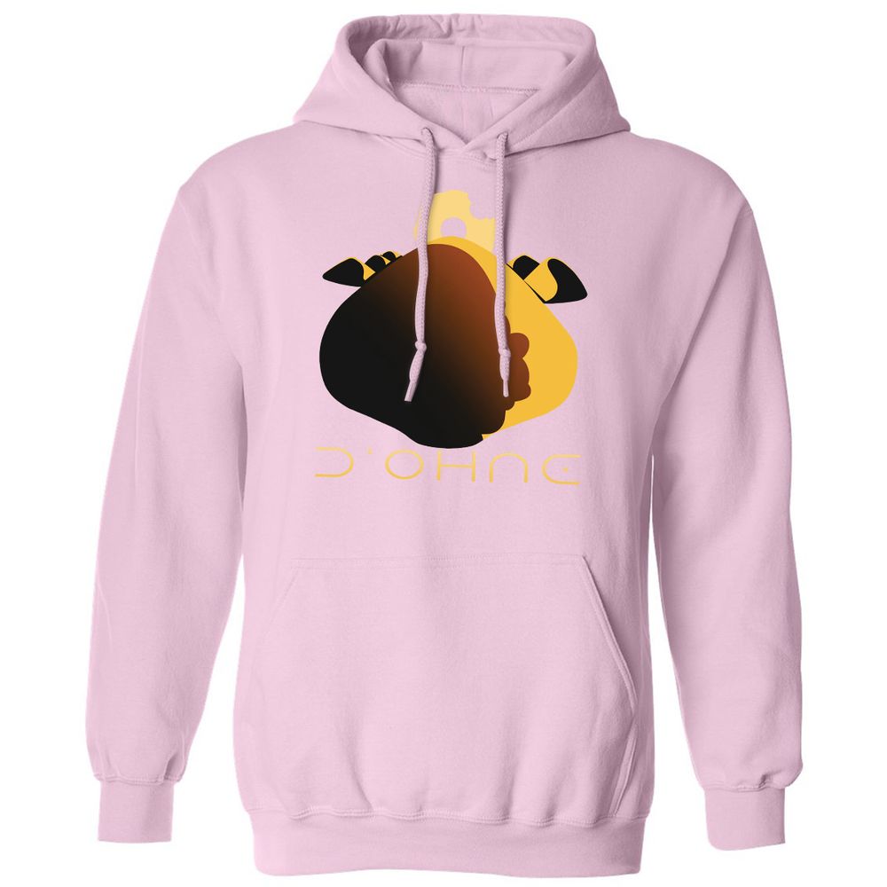 Classic Unisex Hoodie - KACZJ38S - Light Pink - 3