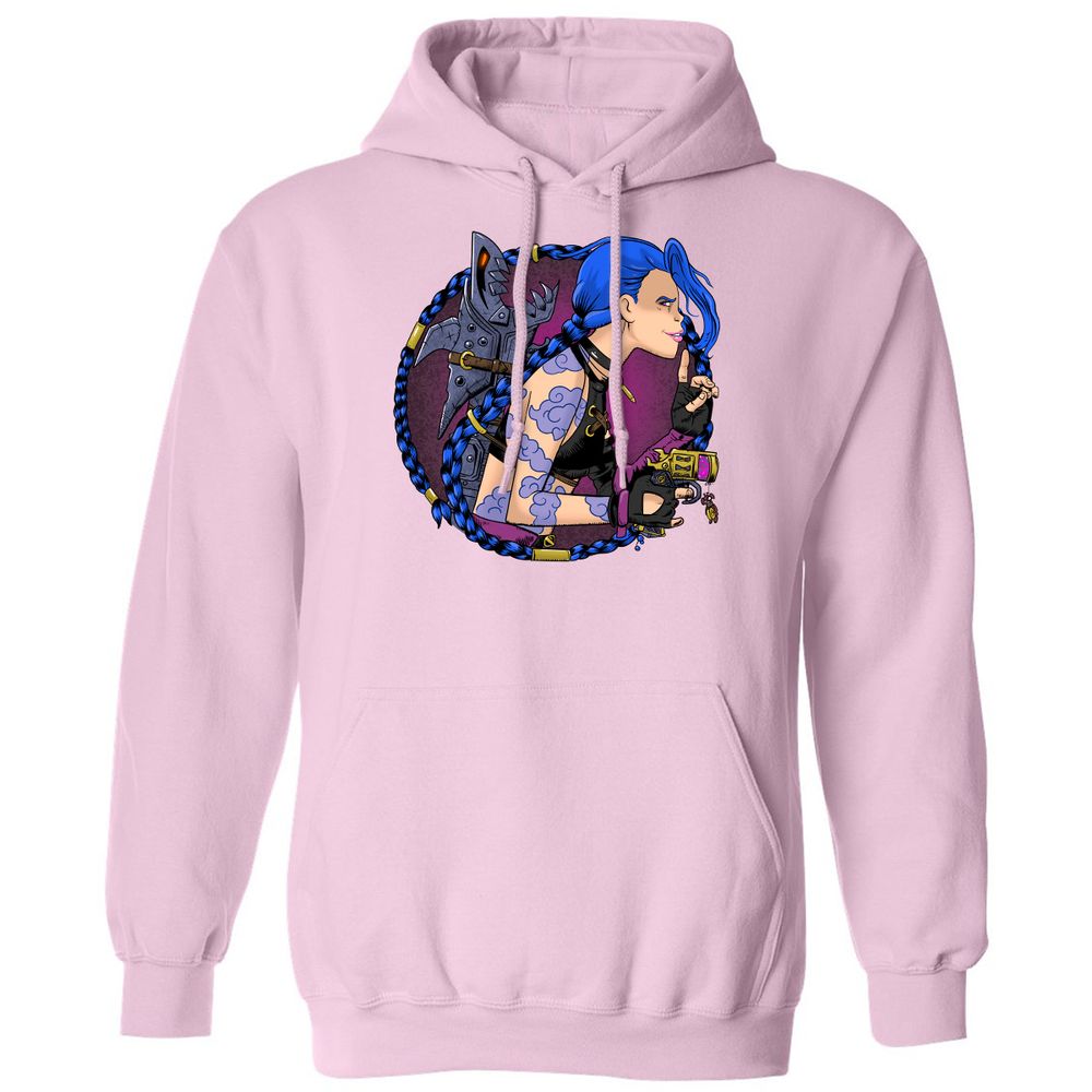 Classic Unisex Hoodie - 28SCEAEZ - Light Pink - 3