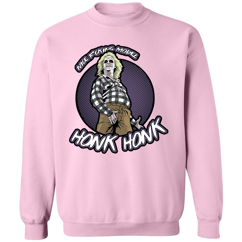 Classic Unisex Sweatshirt - 4GRQR43H - Light Pink - 3