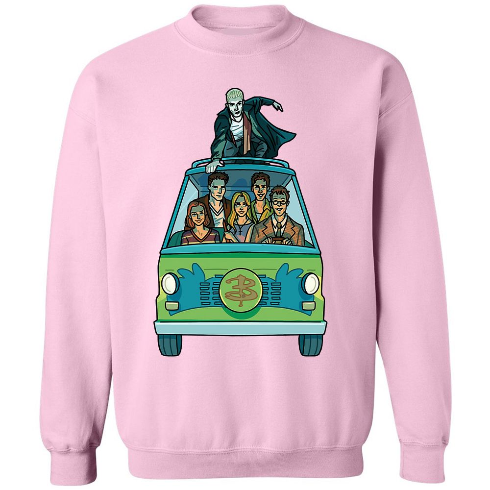 Classic Unisex Sweatshirt - UVMFTU9X - Light Pink - 3