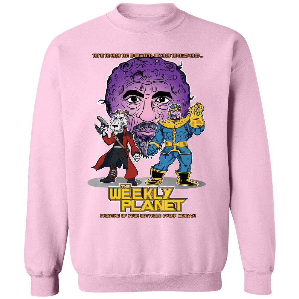 Classic Unisex Sweatshirt - EGQL56U7 - Light Pink - 3