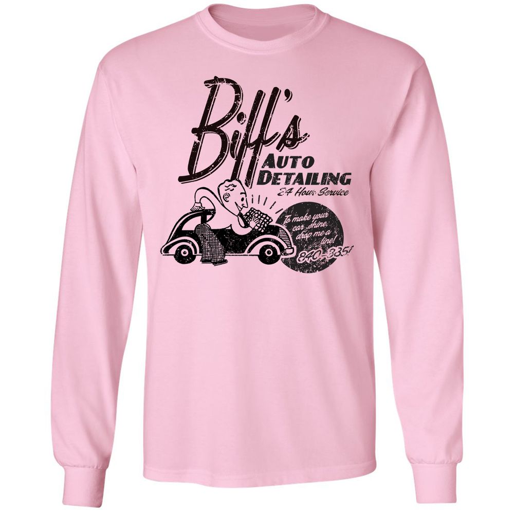 Long Sleeve T-Shirt - NB21MR41 - Light Pink - 3