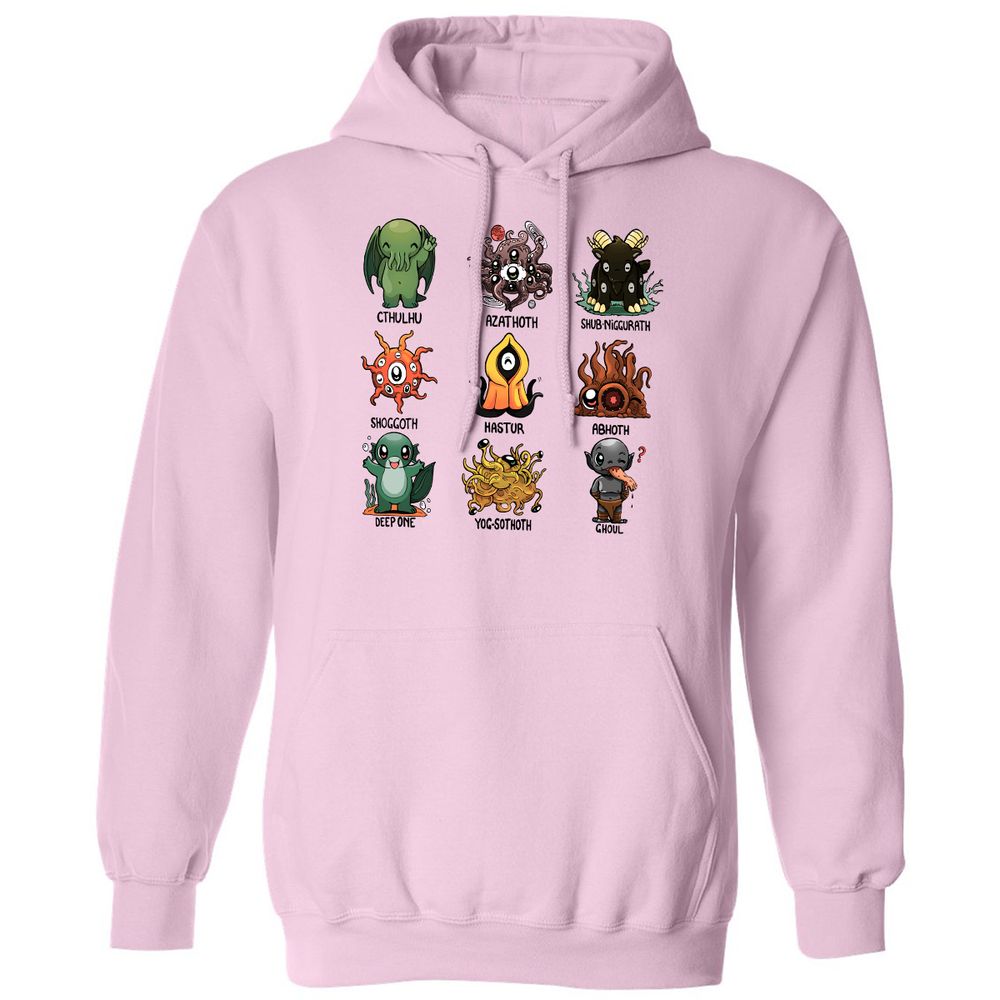 Classic Unisex Hoodie - E1GMDSEV - Light Pink - 3