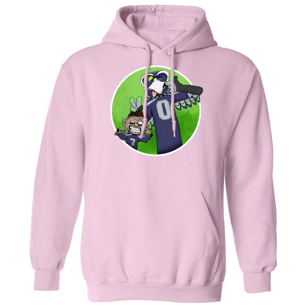 Classic Unisex Hoodie - 6G1SJBZ7 - Light Pink - 3