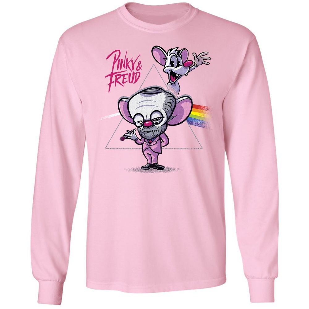 Long Sleeve T-Shirt - 2DCVNUV7 - Light Pink - 3