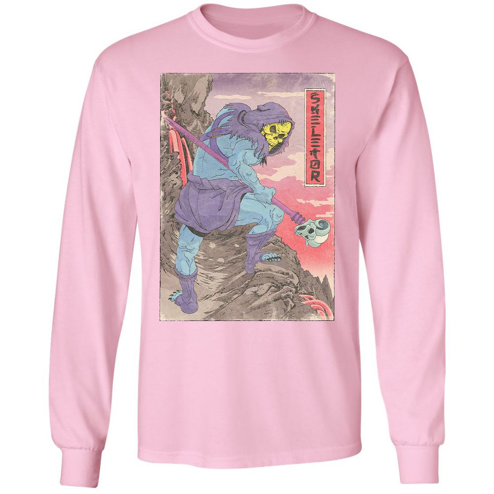 Long Sleeve T-Shirt - GWNTJHEJ - Light Pink - 3