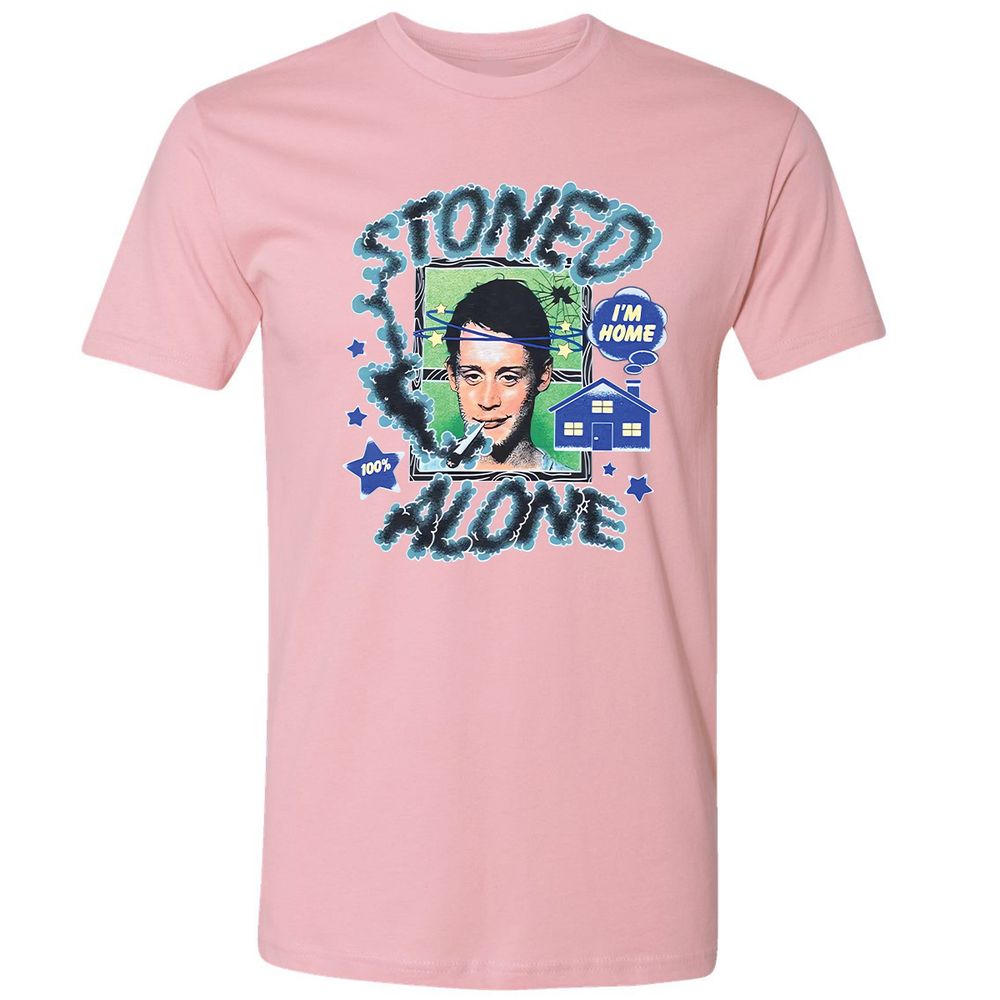 Stoned home alone - Light Pink - 3