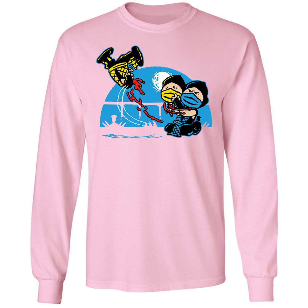 Long Sleeve T-Shirt - J8LB5AKL - Light Pink - 3