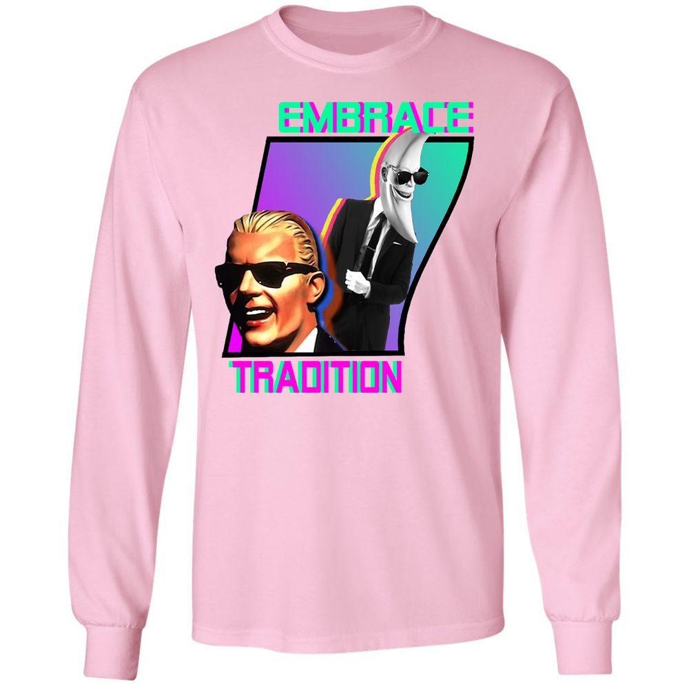 Long Sleeve T-Shirt - AUMDV4ER - Light Pink - 3