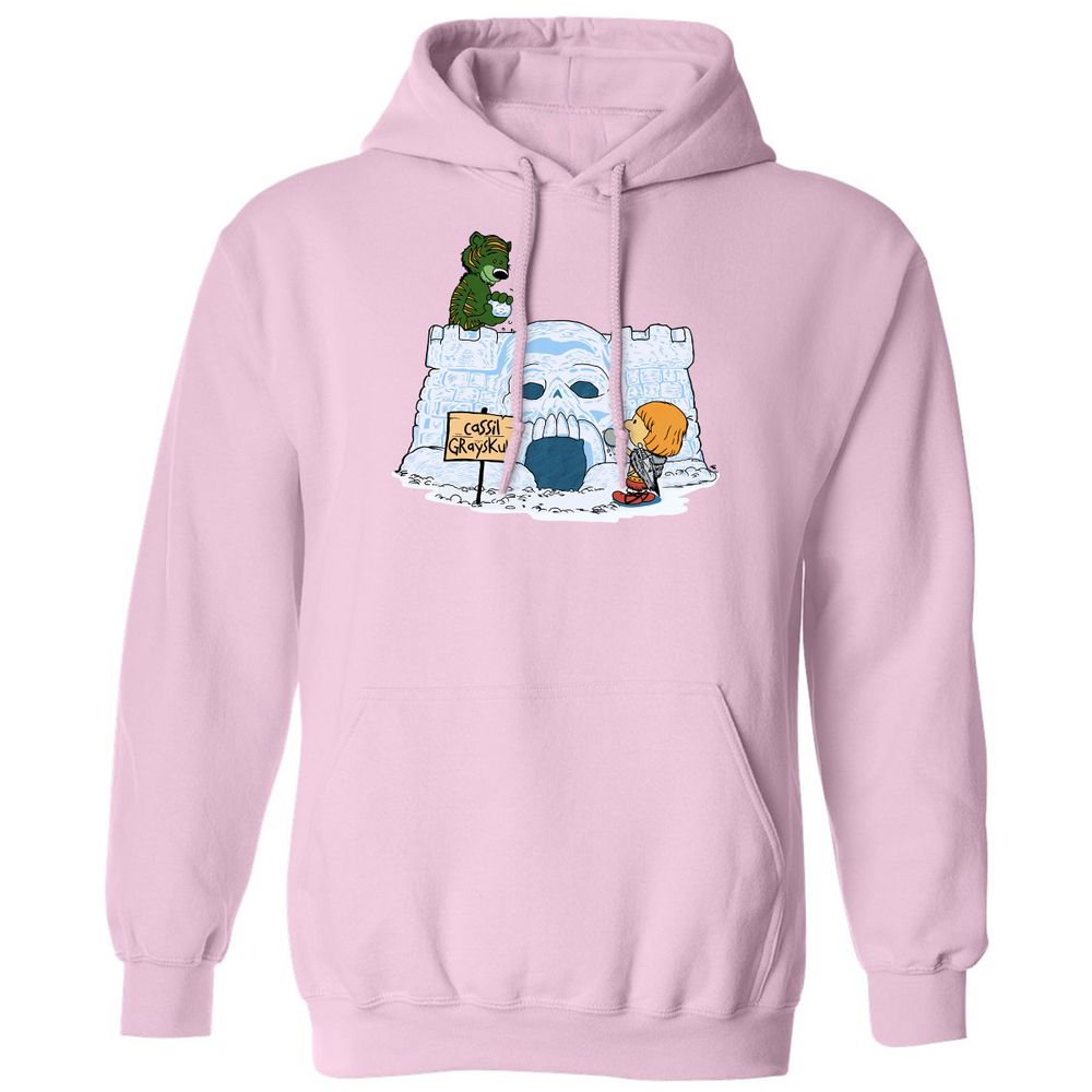 Classic Unisex Hoodie - Y95RGANN - Light Pink - 3