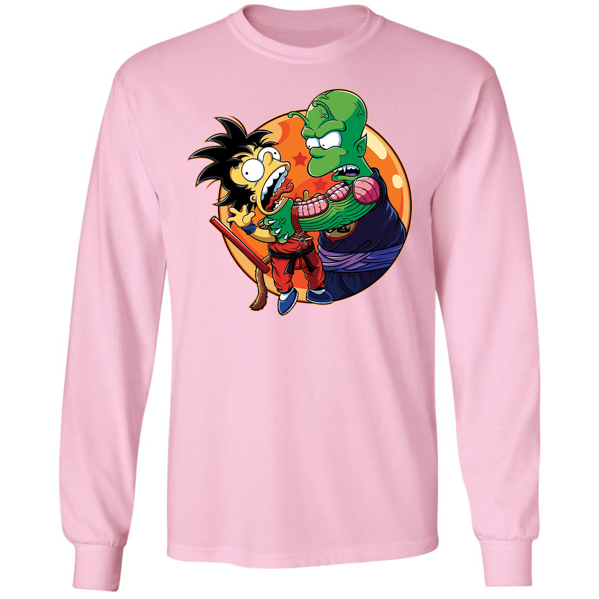 Long Sleeve T-Shirt - LDUVPF6Q - Light Pink - 3