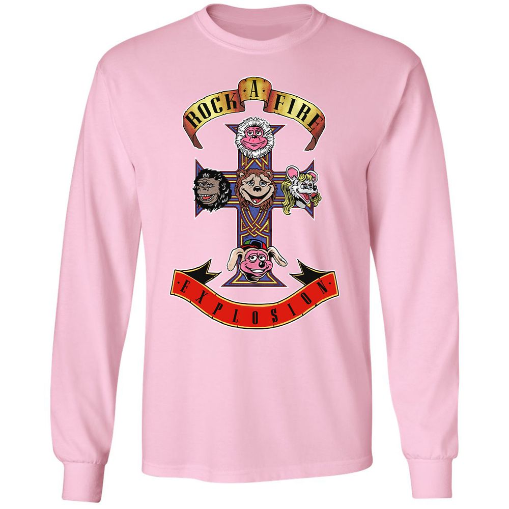Long Sleeve T-Shirt - 1EKAPUXP - Light Pink - 3